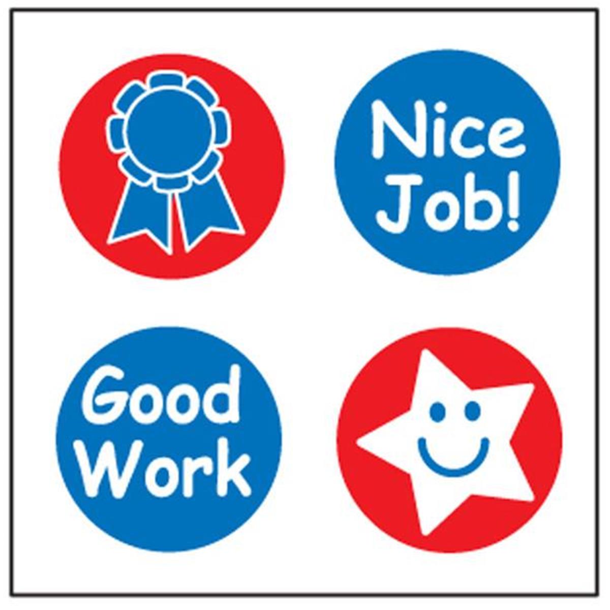 Se-2512 2 X 8 In. Incentive Stickers, Good Work - 864 Count