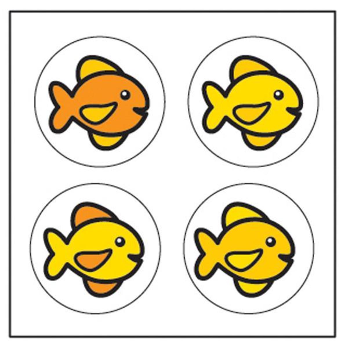 Se-2514 2 X 8 In. Incentive Stickers, Fish - 864 Count