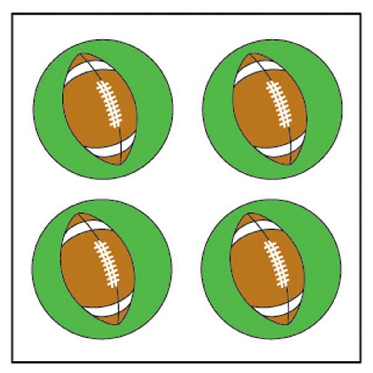 Se-2528 2 X 8 In. Incentive Stickers, Football - 864 Count