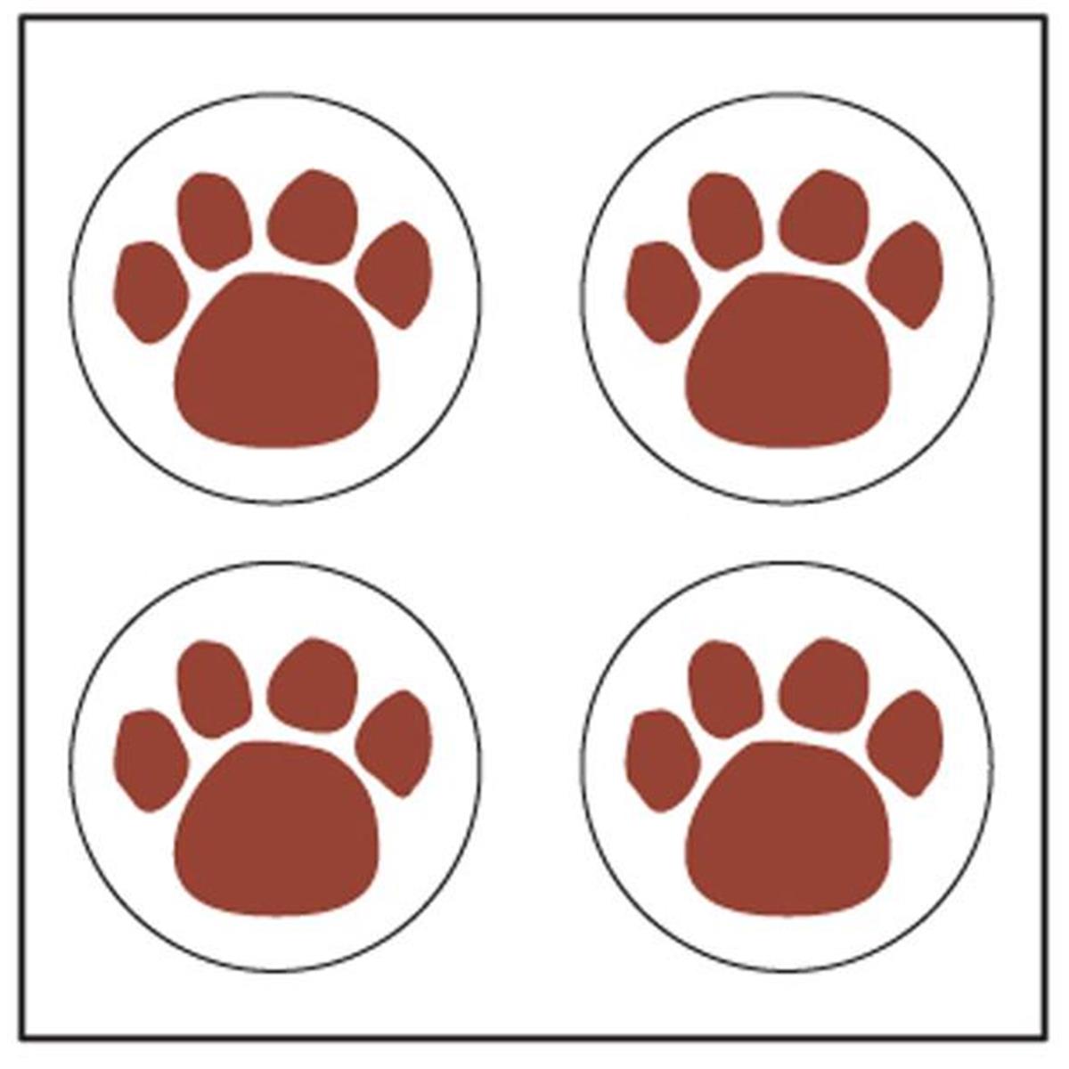 Se-2534 2 X 8 In. Incentive Stickers, Paw Print - 864 Count