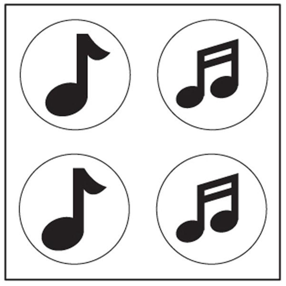 Se-2535 2 X 8 In. Incentive Stickers, Music Note - 864 Count