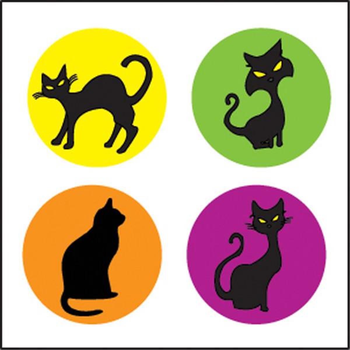 Se-2556 2 X 8 In. Incentive Stickers, Cats - 864 Count