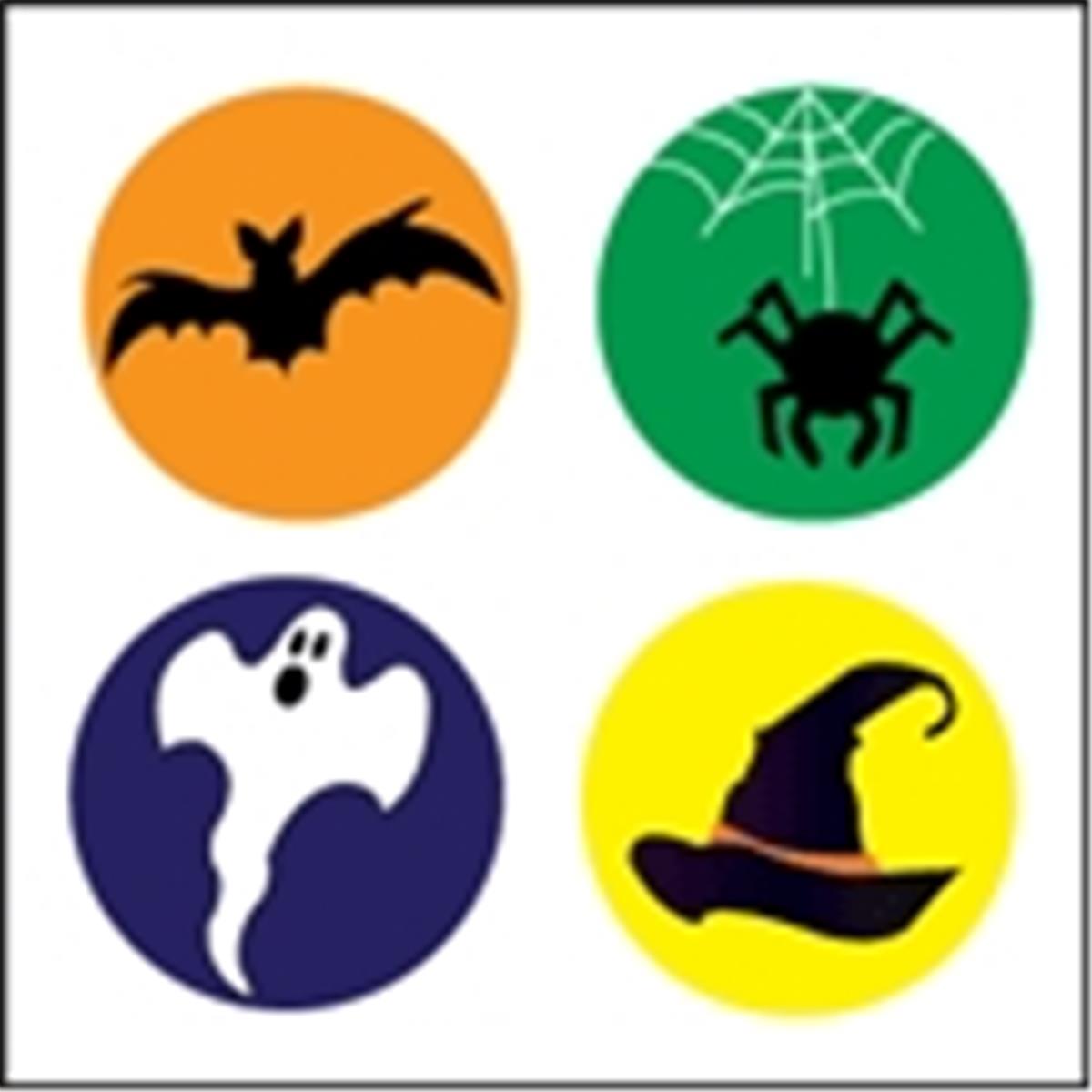 Se-2557 2 X 8 In. Incentive Stickers, Halloween - 864 Count