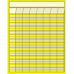 Se-3362 22 X 28 In. Vertical Chart, Yellow