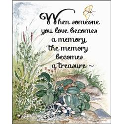 43189 When Someone You Love Wall Plaque