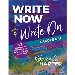 ISBN 9781544398556 product image for Corwin 9781544398556 Write Now & Write On 37 Strategies Book for Authentic Daily | upcitemdb.com