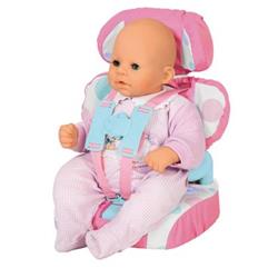 71002 Baby Huggles Car Booster Seat Toy For Dolls