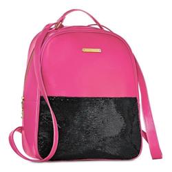 Juibp1 Hot Pink & Black Backpack