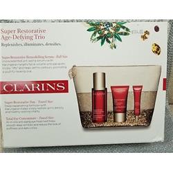 EAN 3380810241143 product image for Clarins CLSURE1 Super Restorative Age-Defying Trio Gift Set | upcitemdb.com