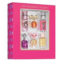 W6ela10b Her Fragrance Favorites Mini Set For Women - Piece Of 6