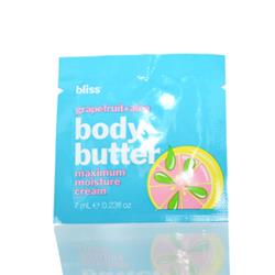 Blibb8 0.23 Oz Grapefruit Plus Aloe Body Butter Maximum Moisture Cream