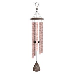 60670 44 In. Angels Arms Rose Gold Sonnet Chime