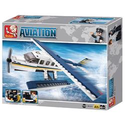 H1h3aviation Z-seaplane Building Brick Kit (214pcs)