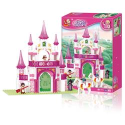 Girls Dream Palace Building Brick Set, 271 Piece