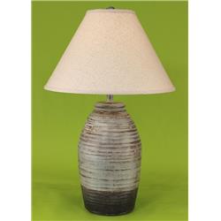 14-c3d 8 In. Greystone Ginger Jar Table Lamp