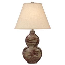 Coast Lamp Manufacturer 16-b18d Weathered Seamist Slender Thatched Accent Lamp