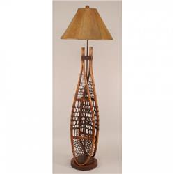 Coast Lamp Manufacturer 12-r6a Stained Snow Shoe Floor Lamp - 62 In.