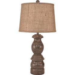 Coast Lamp Manufacturing 3606 Tarct Ds-109 Tarnished Cottage Small Clay Jug Accent Lamp