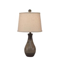 Coast Lamp Manufacturing 3607 Es Ds-113 Earthstone Small Tapered Clay Pot Accent Lamp