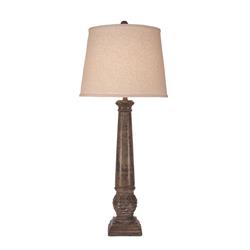 Coast Lamp Manufacturing 17-c13b Tarnished Cottage Large Artichoke Accent Table Lamp