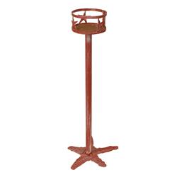 Coast Lamp Manufacturer 17-ba30d Iron Drink Holder Stand With Starfish Accent
