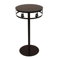 Coast Lamp Manufacturer 17-ra7d Iron Band Of Double Trees Drink Table