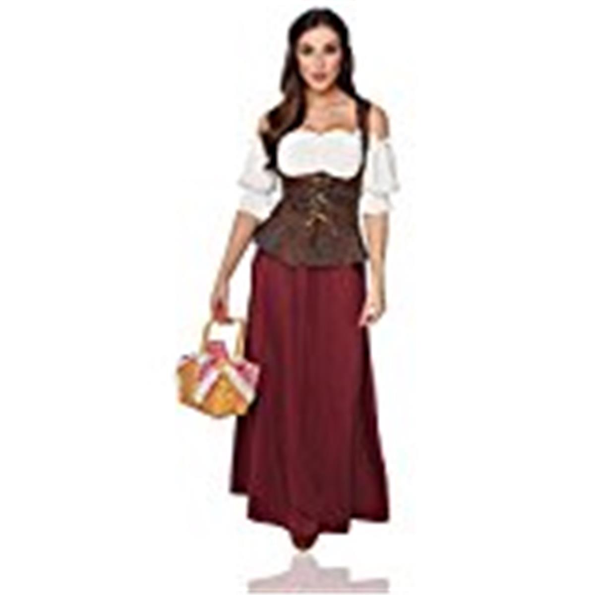 48558-1 Womens Peasant Lady Costume, Small
