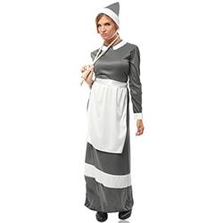 48592-2 Colonial Witch Adult Costume, Medium
