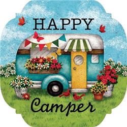 2564 Happy Camper Hang Around