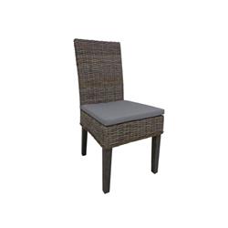 Woven Rattan Dining Chair - Pack Of 2