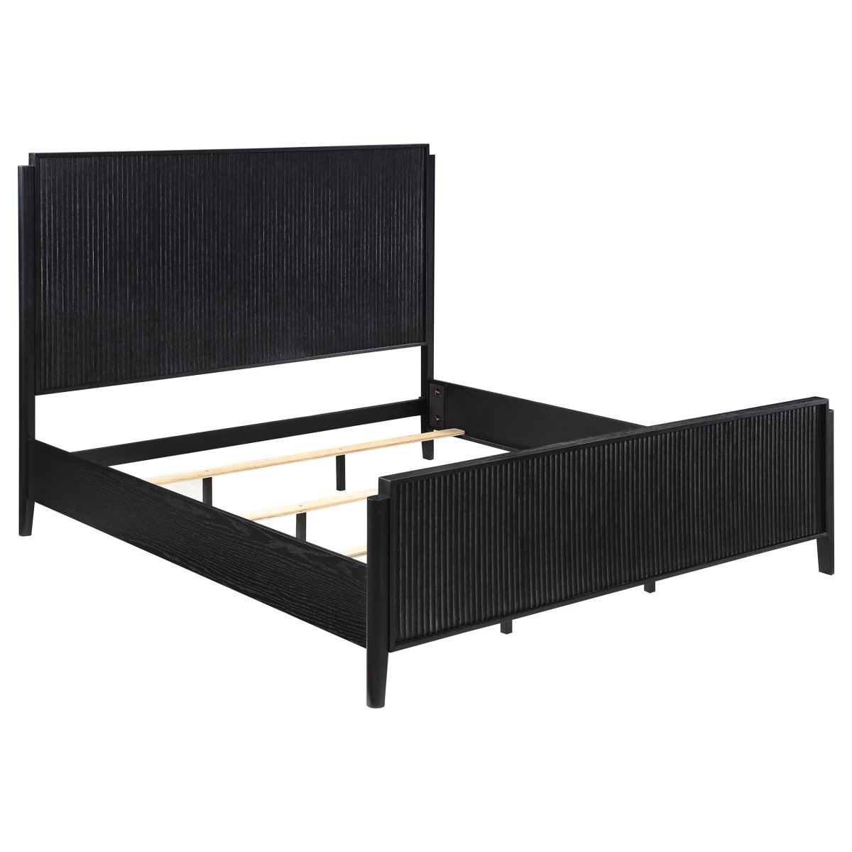 UPC 021032759506 product image for Coaster Furniture 224711KE Brookmead Bed, Black - Eastern King Size | upcitemdb.com