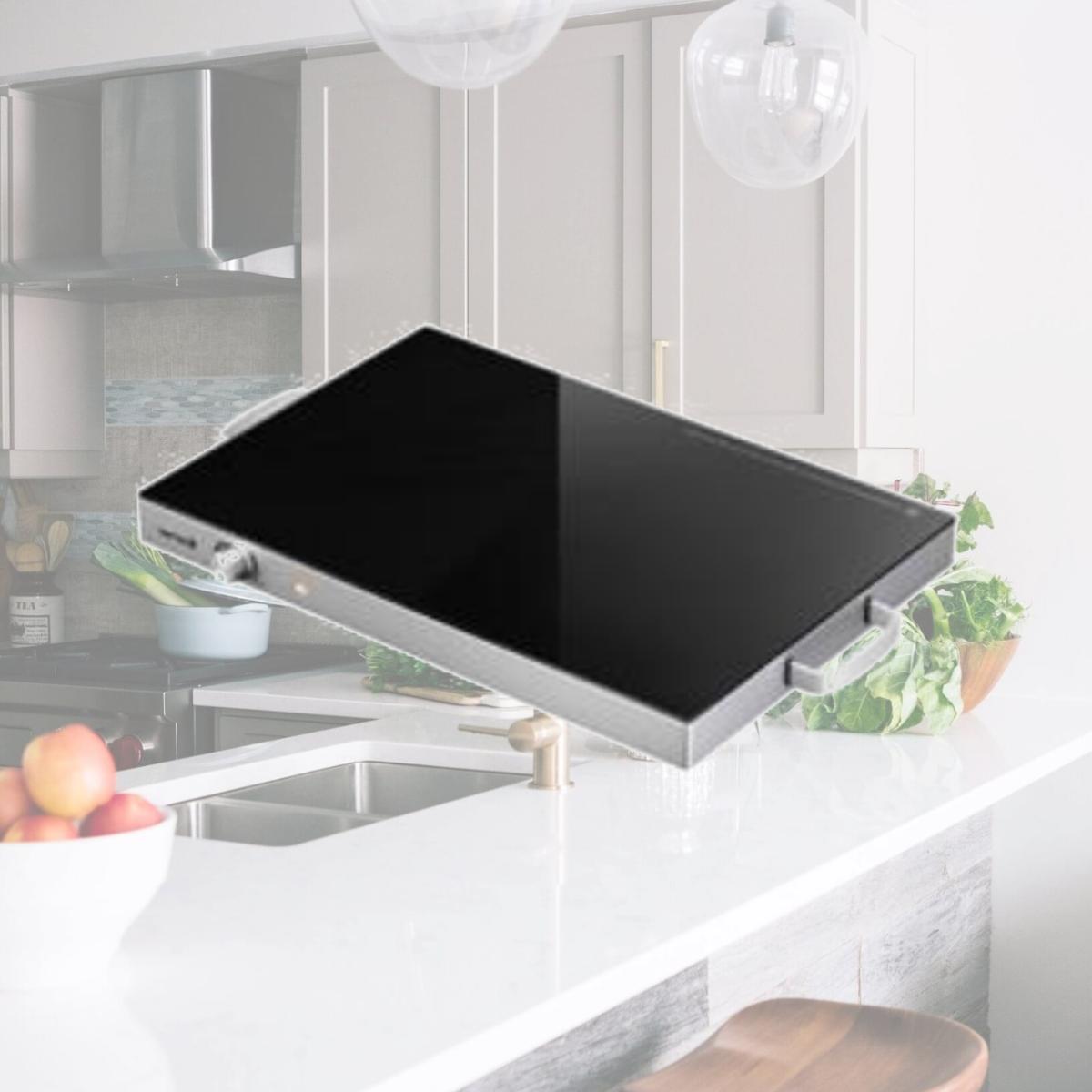 Picture of Total Tactic KC52906US 22 x 14 in. Electric Warming Tray Hot Plate Dish Warmer with Adjustable Temperature