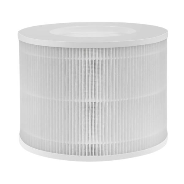 ES10183-A 3-in-1 H13 True HEPA Activated Carbon Air Purifier Replacement Filter, White