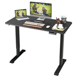HW67581BKPlus Electric Height Adjustable Standing Desk with Memory Controller, Black