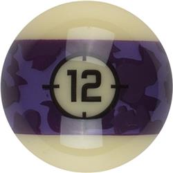 Rbcam 12 2.25 In. Aramith Camoflage Replacement 12 Ball