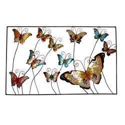 M2024 Butterflies Framed Wall Decor