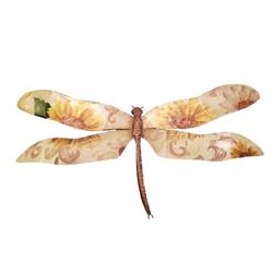 M4009 Dragonfly Sunflowers Wall Decor