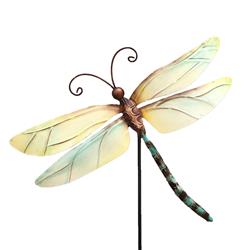 M9005 Pearl Dragonfly Garden Stake