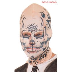F134334-osfm Tattoo Face Mask - Osfm