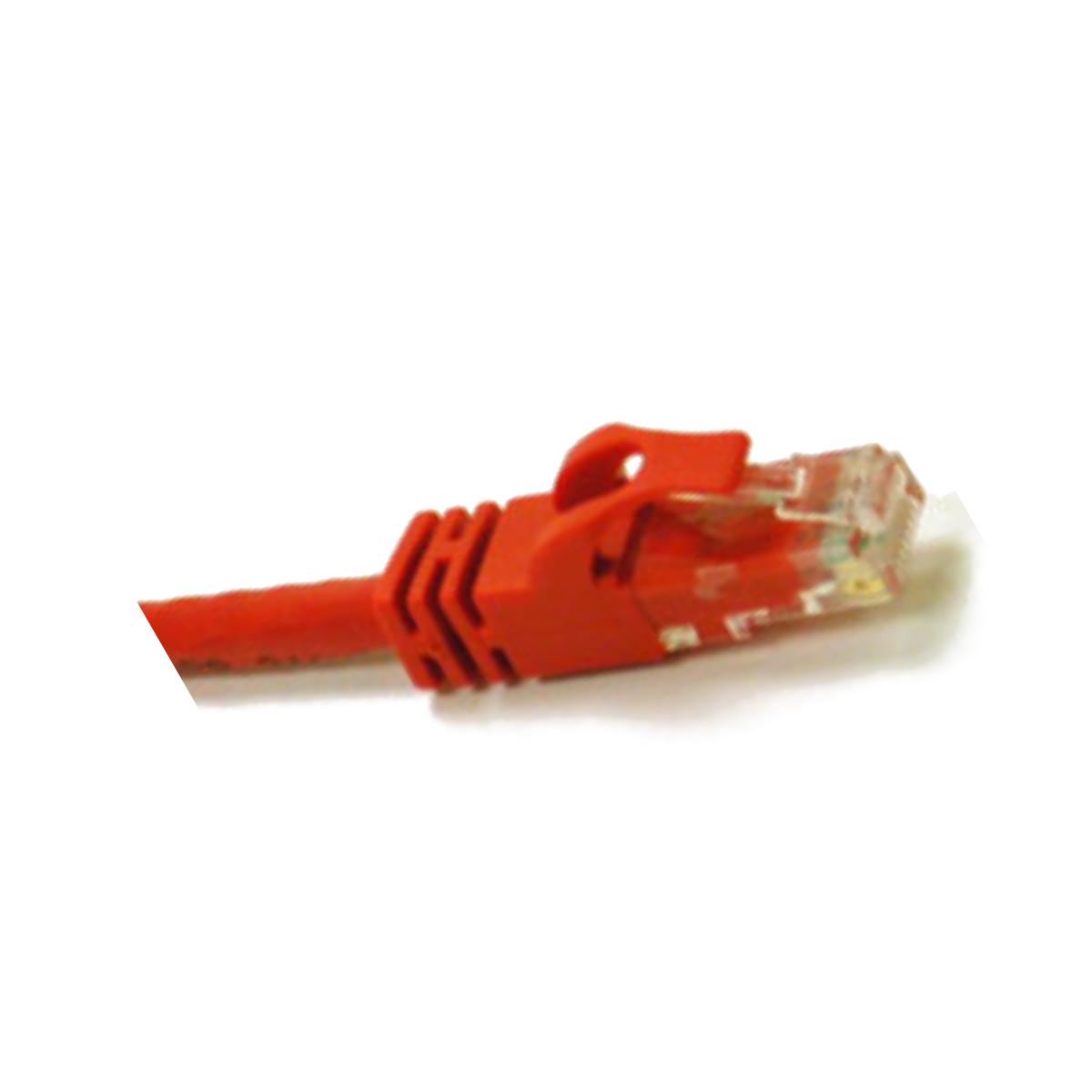 Picture of Cables To Go 27862 7ft CAT 6 550Mhz SNAGLESS CROSSOVER CABLE RED