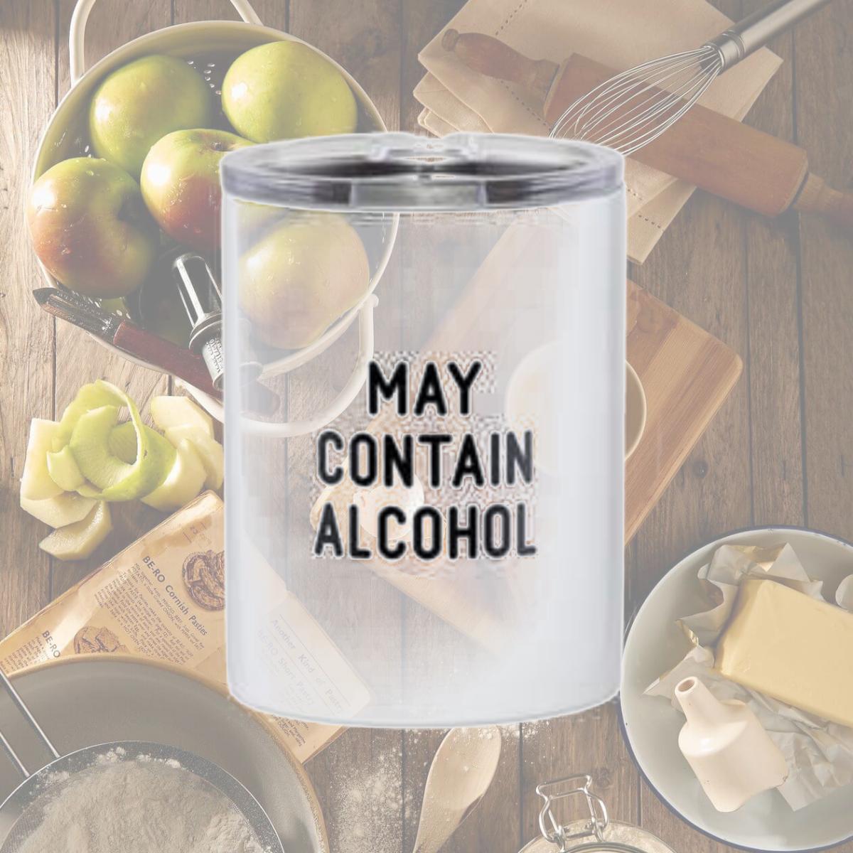 Picture of Christian Brands G2831 12oz Wine Glass Tumbler Stainless Steel Cup with LidPack of 2