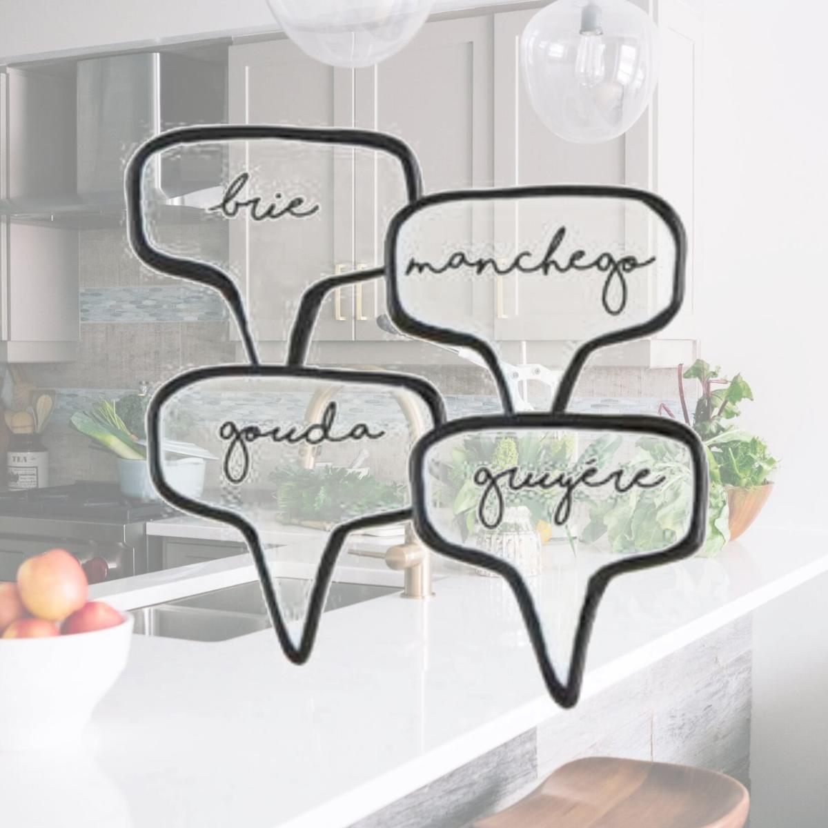 Picture of Christian Brands G2670 Cheese Markers - CeramicPack of 2