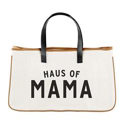 UPC 195002000247 product image for J2013 9 x 7.5 in. Canvas Tote - Haus Of Mama | upcitemdb.com