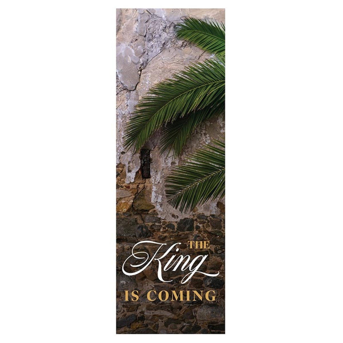 P7140 2 x 6 ft. The King is Coming Banner