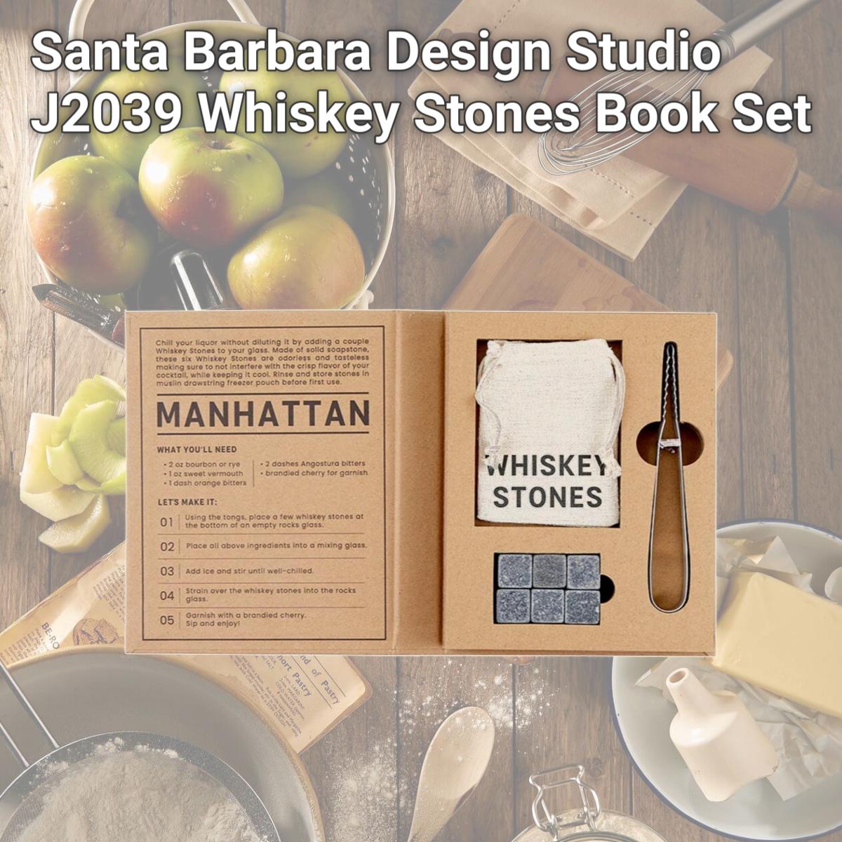 Picture of Santa Barbara Design Studio J2039 Whiskey Stones Book Set