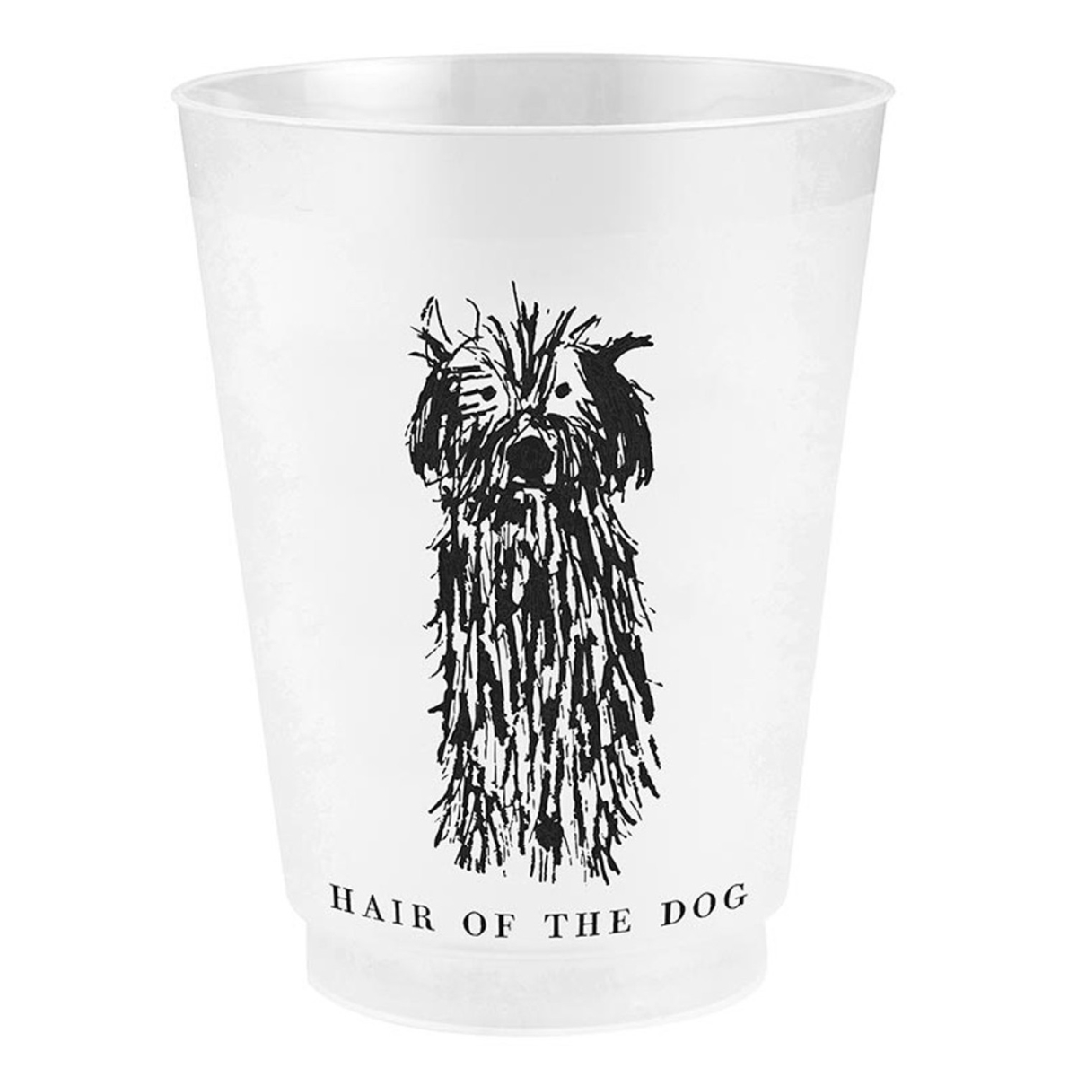 L2029 16 oz Face to Face Frost Cups, Hair of the Dog - Pack of 8