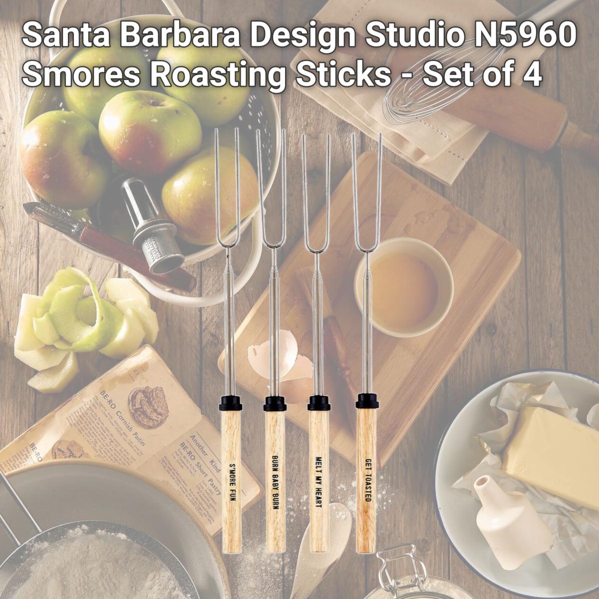 Picture of Santa Barbara Design Studio N5960 Smores Roasting Sticks - Set of 4