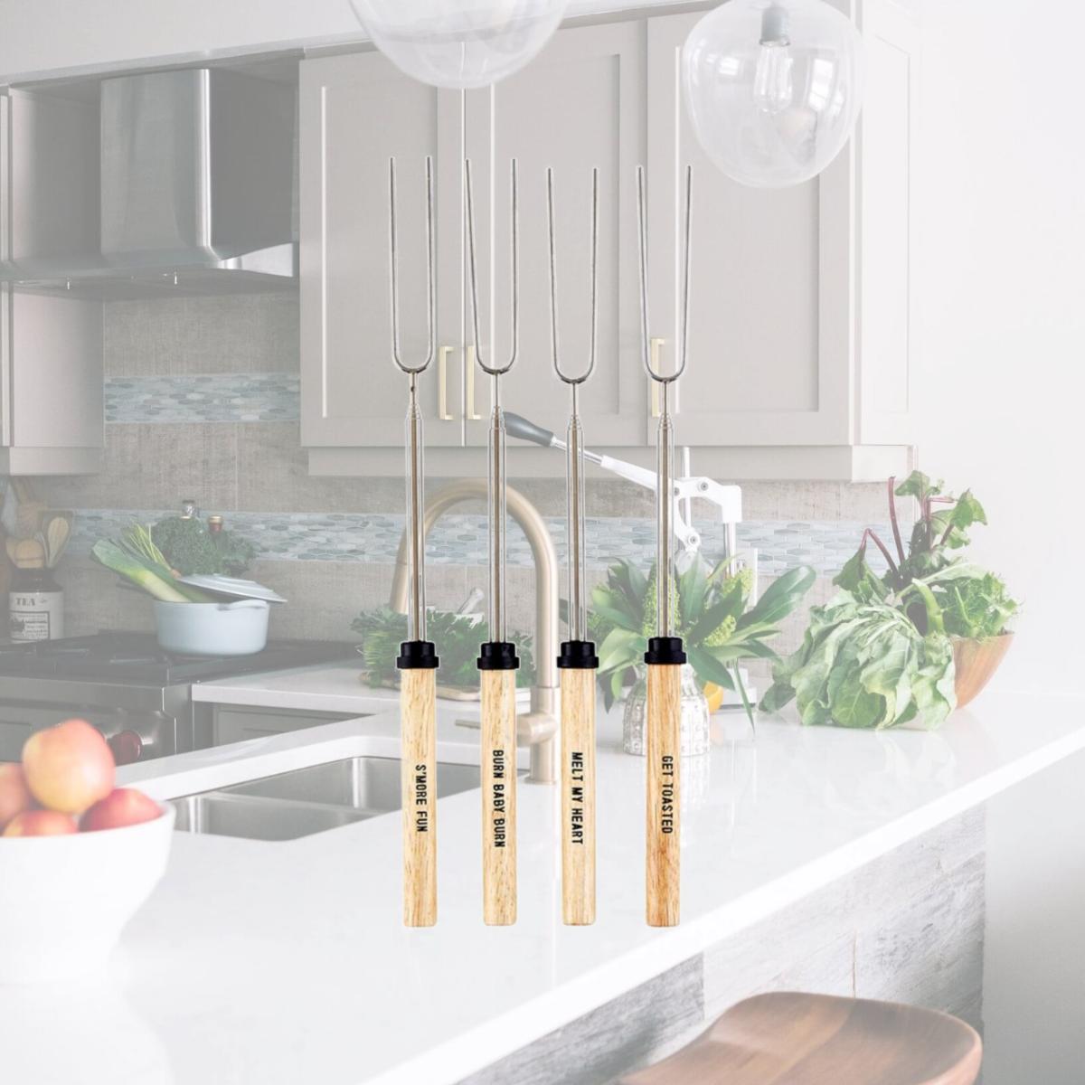 Picture of Santa Barbara Design Studio N5960 Smores Roasting Sticks - Set of 4