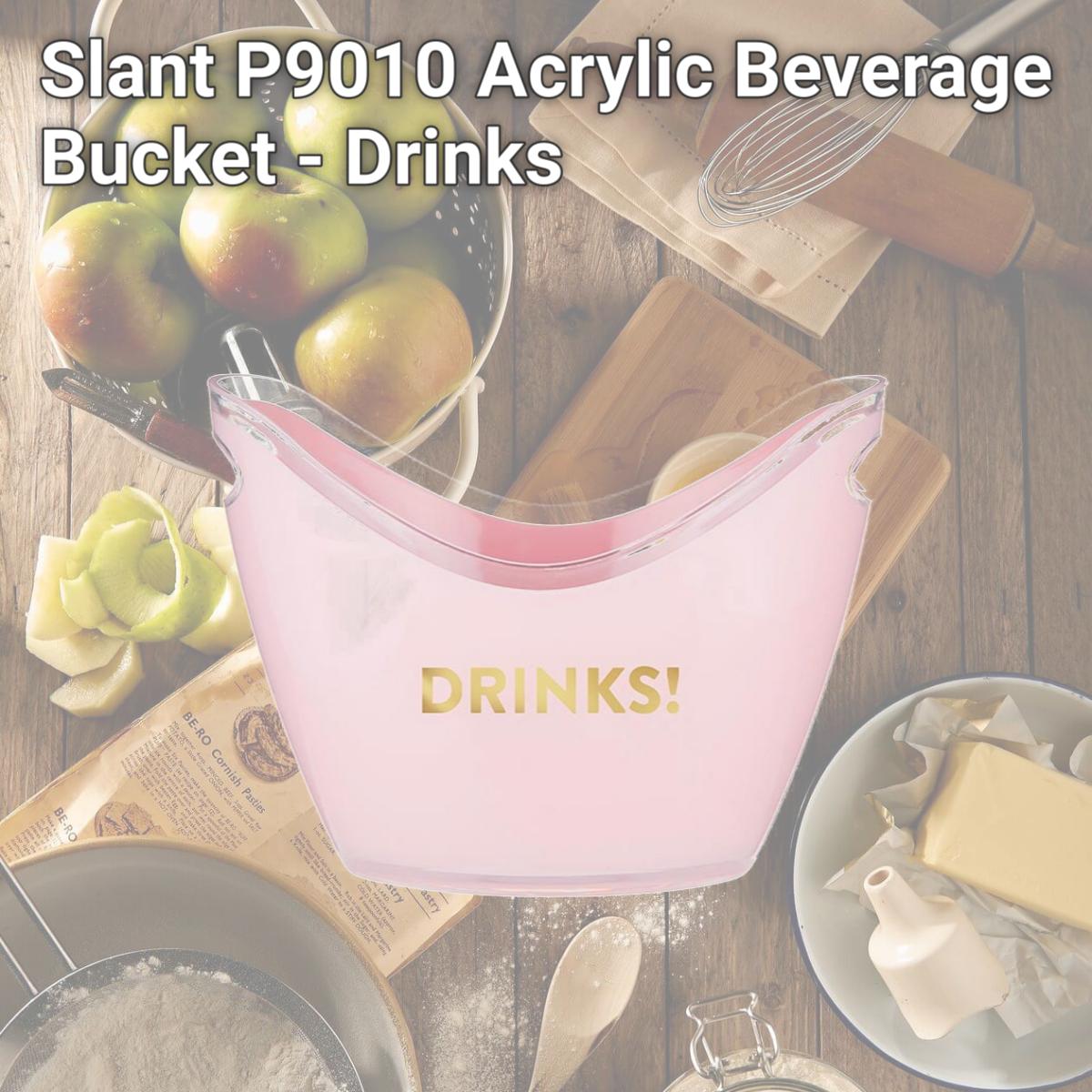 Picture of Slant P9010 Acrylic Beverage Bucket - Drinks