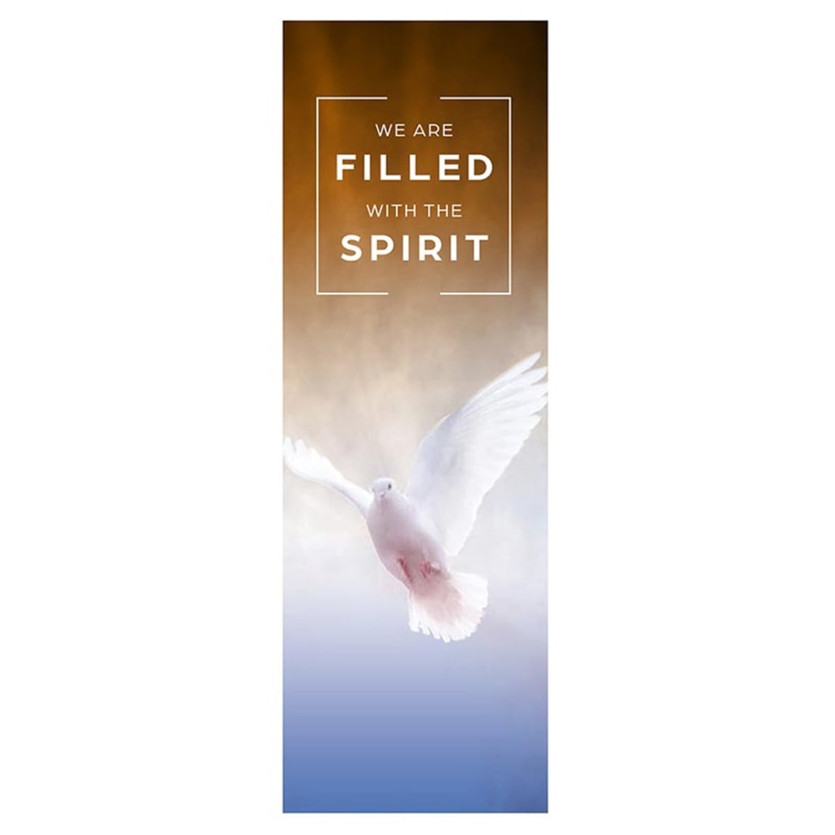 P7133 2 x 6 ft. We are Filled with the Spirit Banner